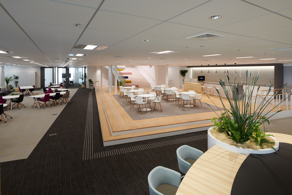 資生堂ジャパン株式会社のABW型オフィス