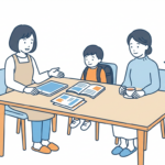 Hero(学校での面談:先生×保護者×子ども)